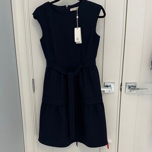 Tory Burch Navy Blue Dress